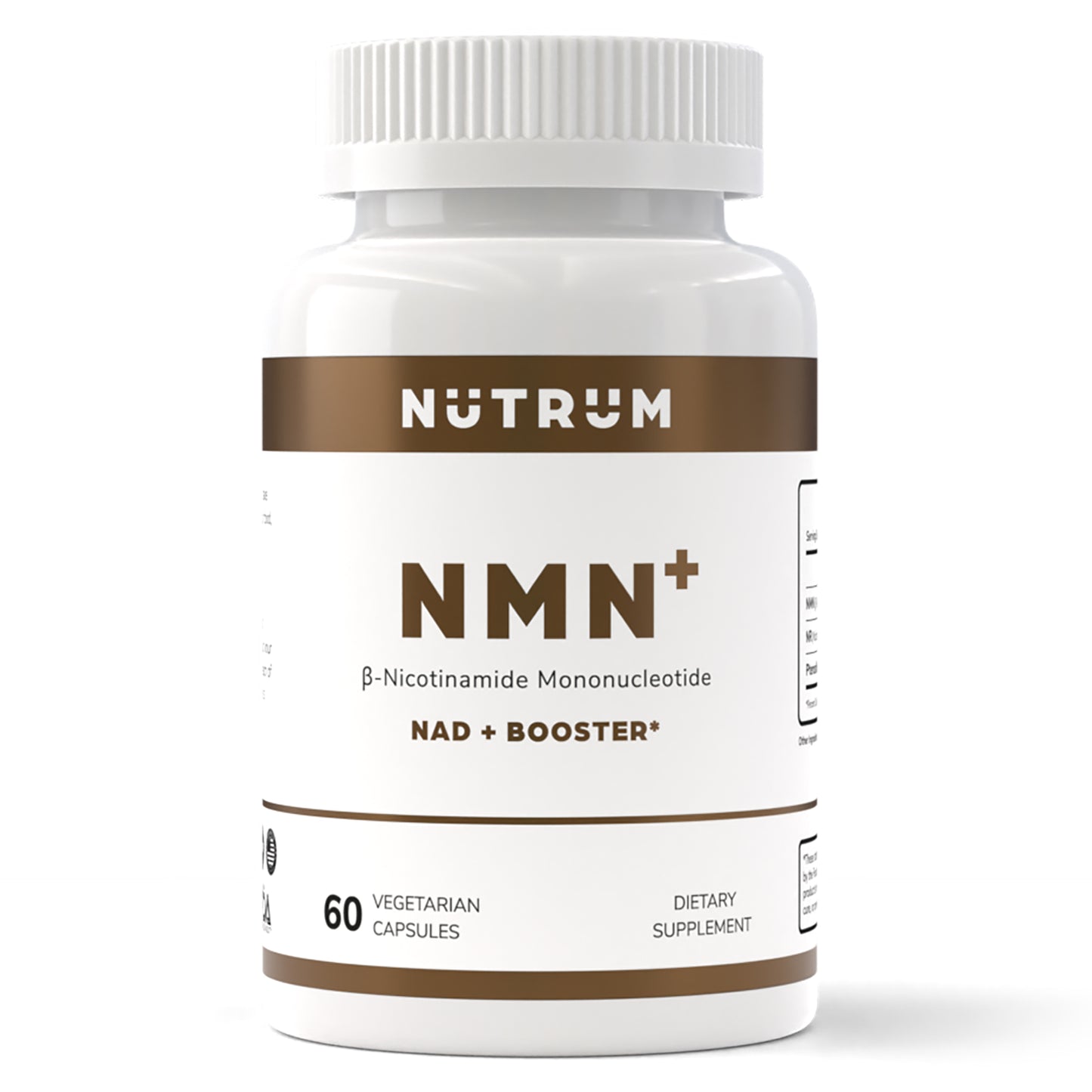 NMN+ NAD+ Booster Supplement Energy Metabolism Anti-Aging Support - Nicotinamide Mononucleotide